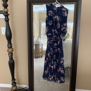 NWT Harper Rose Floral Chiffon MIDI Dress